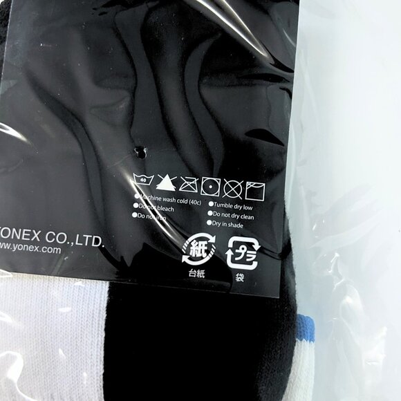 YONEX 3D Ergo Tennis Socks NWT Blue US 7–10 - Picture 6 of 6